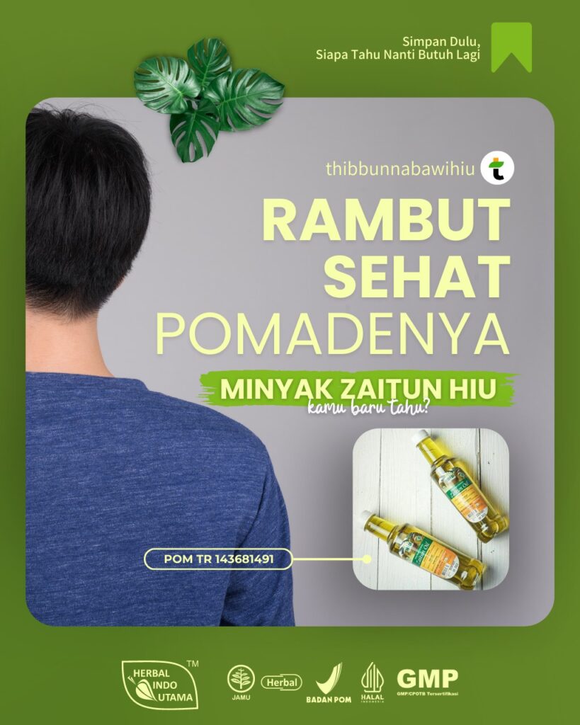 Minyak Zaitun untuk Rambut