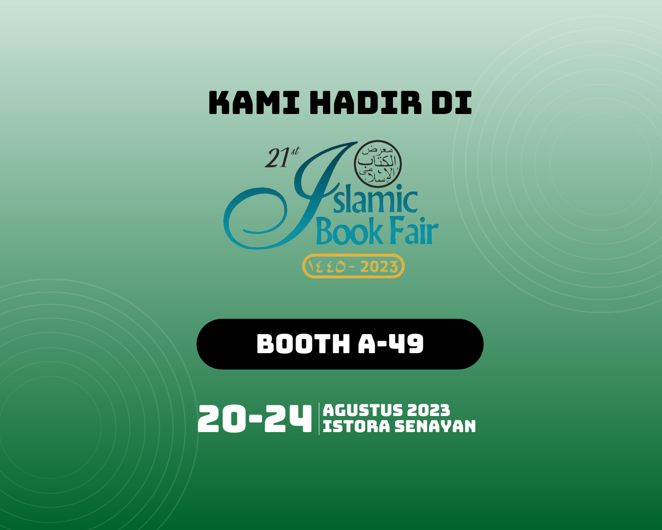 Herbal Indo Utama akan Hadir di Islamic Book Fair 2023