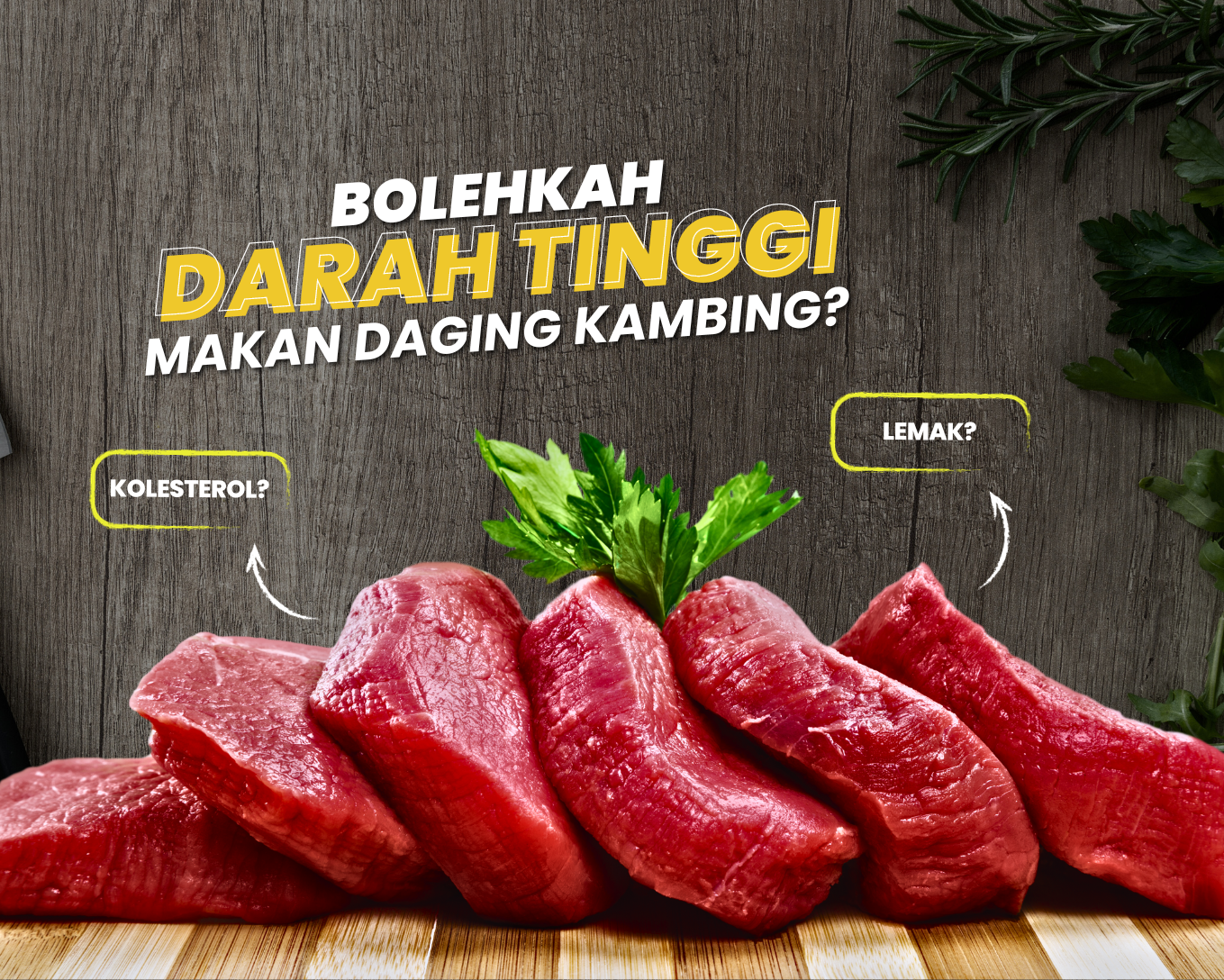 Penderita Tekanan Darah Tinggi Boleh Makan Daging Kambing?