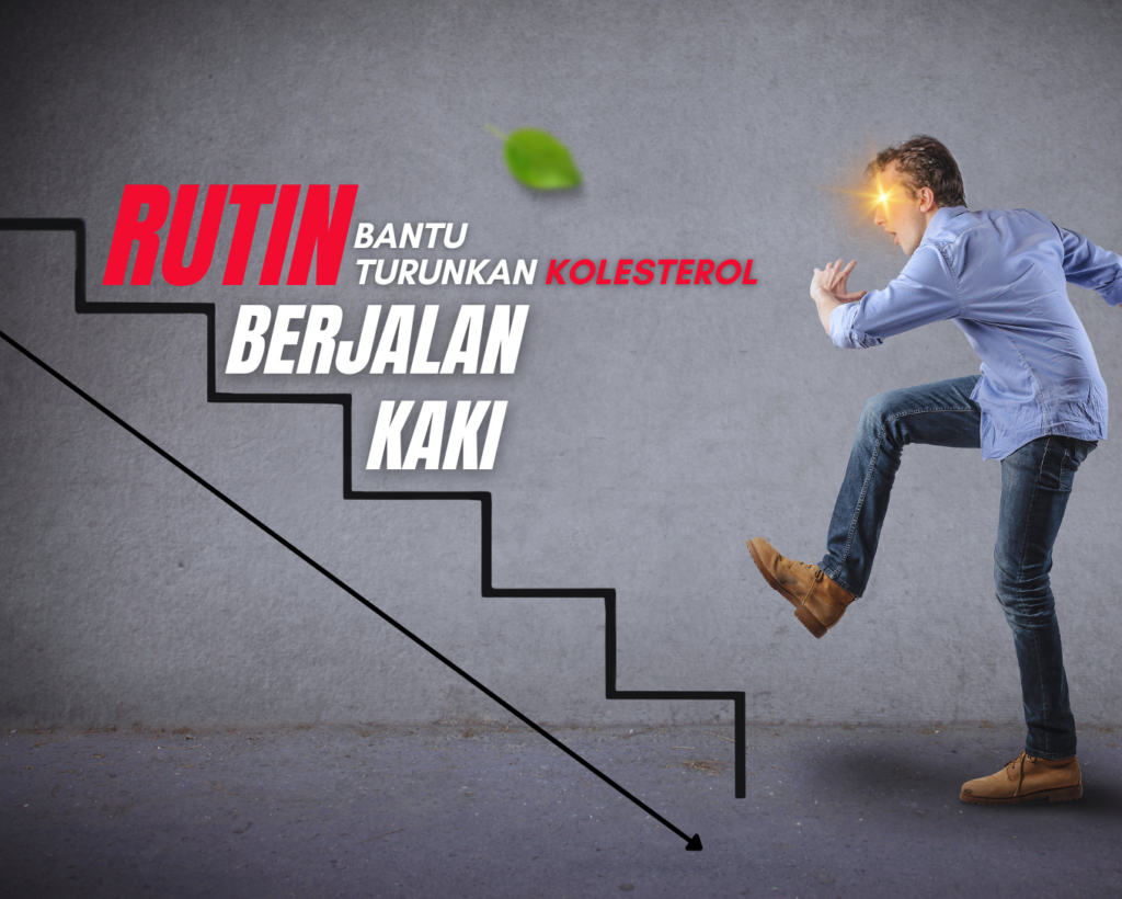 Ikhtiar Simpel, Jalan Kaki Bisa Bantu Turunkan Kolesterol